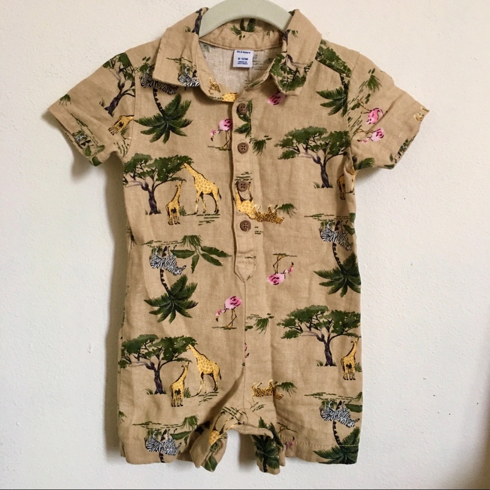 {HOST PICK} NWOT OLD NAVY Baby Safari Outfit